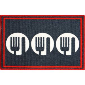 Tapete Vizapi 0,4x0,6m Talheres