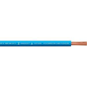 Cabo Flexivel Cobre 1,5mmx100m 450/750V Azul Cobrecom