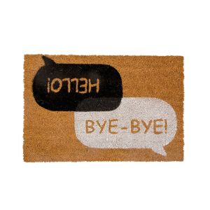 Capacho Hello Bye Bye 40x60cm Diagonal