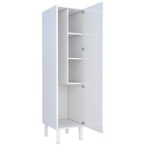 Armário Multiuso Cozimax 1 Porta Branco
