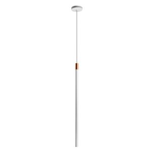 Pendente Dital 1 Lâmpada Tubo G9 Branco