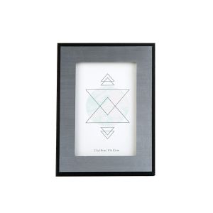 Porta Retrato Diagonal Silver Classic 4x6cm