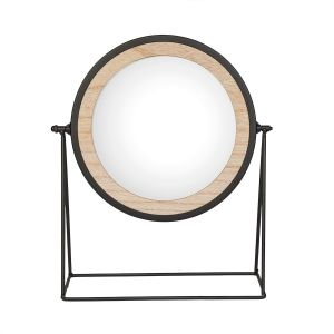 Espelho de Metal Hidrofama Vidratto 24x10x28cm Preto