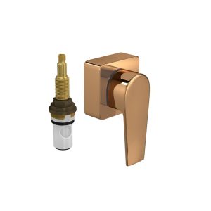 Acabamento Monocomando para Registro 1/2" e 3/4" Deca Level Red Gold 4916.GL26.PQ.RD