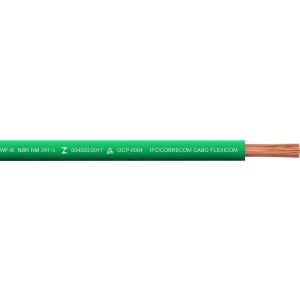 Cabo Flexivel 6mm100m 450/750v Verde Cobre Cobrecom