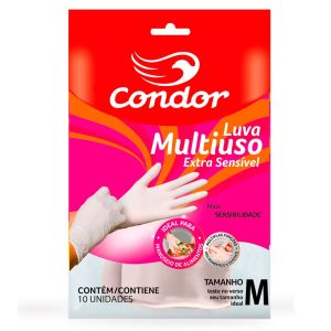 Luva Multiuso Condor Extra Sensível M 970113E