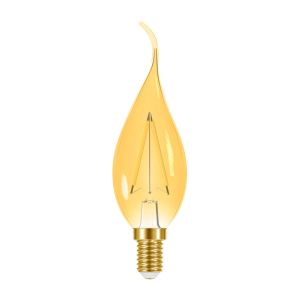 Lâmpada LED Filamento Taschibra Vela Bica Torcido E14 3W