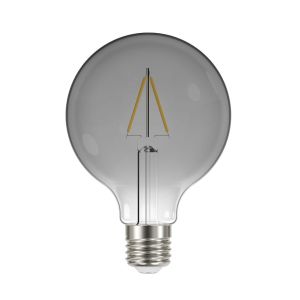 Lâmpada LED Filamento Taschibra Globo G95 3W Fumê