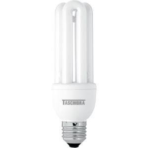 Lâmpada Fluorecente Compacta Taschibra 3U 20W E27 Luz Branca 220V
