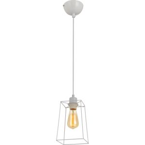 Pendente Avant 1 Lâmpada Aldebaran E27 Branco Fosco