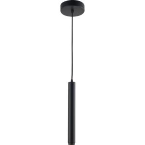 Pendente Spear LED 3W Preto Fosco Luz Amarela Avant