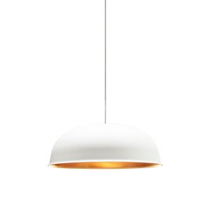 Pendente Taschibra 1 Lâmpada White Festival E27 Branco