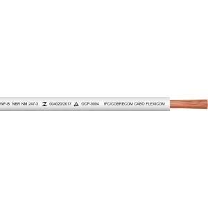 Cabo Flexivel 1,5mm 100m 450/750v Branco Cobre Cobrecom