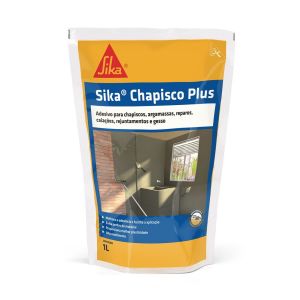 Adesivo para Chapisco Plus 1L Branco  Sika