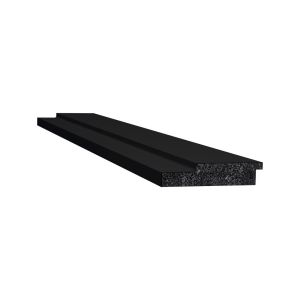Ripa Santa Luzia Multilinha Preto 2,80x7,5cm 2 Peças