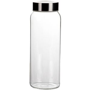 Garrafa de Vidro Boro com Tampa 750ml Casa&Ideia