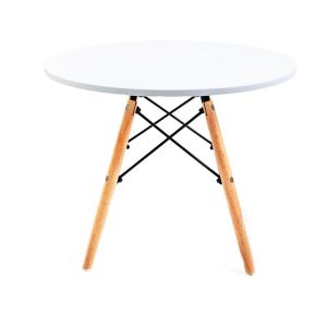 Mesa Redonda Empório Tiffany Eames 60x60cm Branca