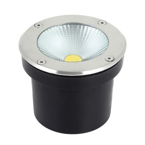 Spot LED Floor 37909 10W Preto Luz Amarela Bronzearte