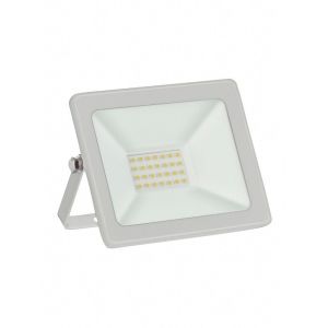 Refletor LED Taschibra Slim 20W Branco Luz Verde