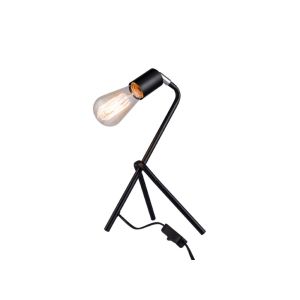 Abajur Lâmpada Stand E27 40W Preto Taschibra