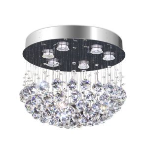Plafon Bronzearte 6 Lâmpadas 37953V2 GU10 Cristal