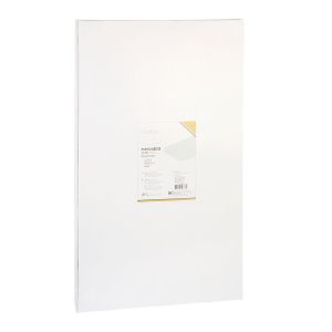 Plafon LED Slim 50W 6500K 50cm Retangular Luz Branca Vitralux