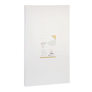 Plafon LED Slim 50W 3000K 50cm Retangular Luz Amarela Vitralux