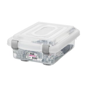 Caixa Organizadora Sanremo Top Stock 1L Cristal