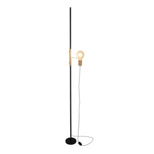 Luminária de Coluna Blumenau Iluminação Flex 1 Lâmpada E27 Preto