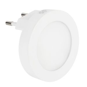 Luz Noturna Lisa LED Redondo 0,5w 3.000k Luz Branco Quente Blumenau Iluminação