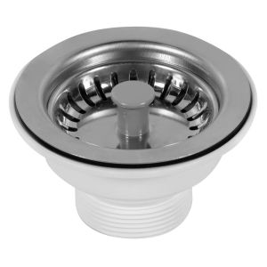 Válvula Americana VA7 3.1/2" Inox Branco Astra