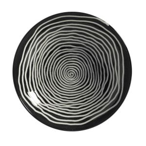 Prato Fundo Porto Brasil Coup Chevron 21cm Estampado