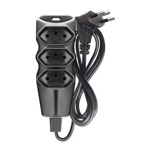 Extensão Megatron 3x0,75mm 1,5m