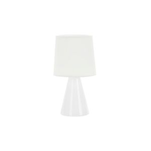 Abajur 1 Lâmpada Pottery E27 25cm Branco Taschibra