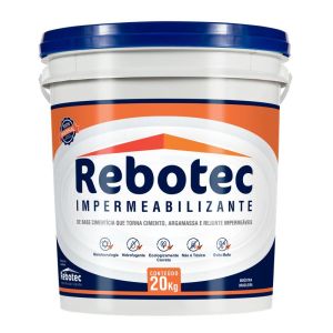 Aditivo Impermeabilizante 20kg Nanotecnico Cinza Rebotec