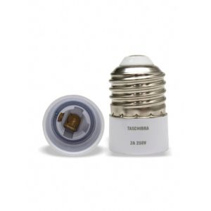 Soquete Adaptador Taschibra E27-E40 Branco