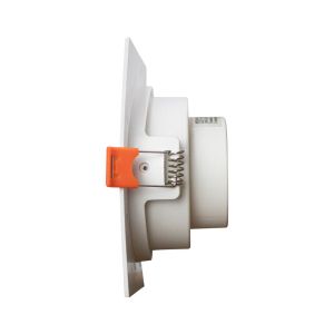 Spot Embutir LED Quadrado 8w 3.000k Luz Branco Quente Blumenau Iluminação