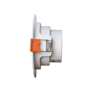 Spot LED de Embutir Blumenau Iluminação Recuado 6W 4100K Branco Redondo Bivolt Tamanho P