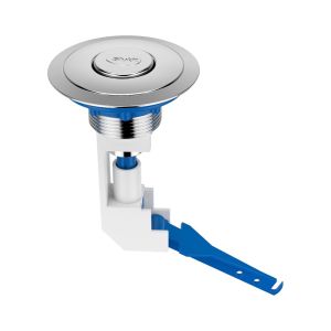 Botão Acionador para Caixa Acoplada Simples Blukit Cromado