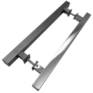 Puxador Geris Quadratto Eco 50cm Aço Polido