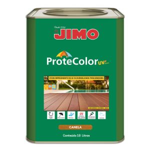 JIMO Protecolor UV Acabamento de Alta Durabilidade Progete e Embeleza Resistente ao Sol Chuva e Maresia Canela Lata 18 Litros