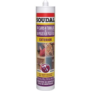 Adesivo Cola de Montagem e Fixação 360g Bege/Branco Soudal
