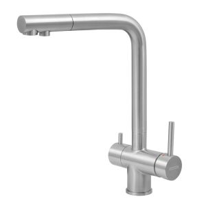 Misturador Monocomando de Mesa para Cozinha Tramontina Monde 1/2" Aço Inox