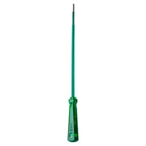 Chave de Fenda Isolada 1/4x4" Apex Sata Verde