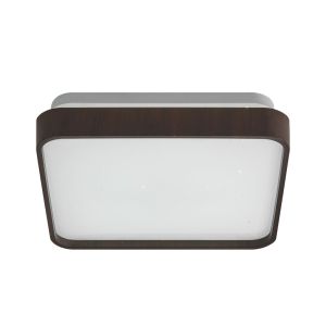 Plafon Round LED Quadrado Café 18w 6.500k Luz Branco Frio Blumenau Iluminação