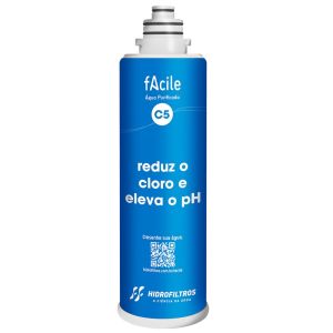 Refil para Filtro C5 Hidro Filtros 40L/H Azul