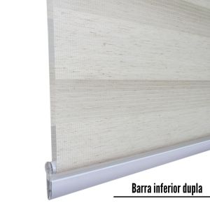 Persiana Double Vision Sunny 2,20L X 2,20A Linho - TopFlex