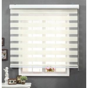 Persiana Double Vision Sunny 1,60L X 1,60A Branca