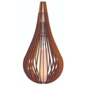 Luminária de Coluna Taléia 2000x650 E27 Imbuia Illumine