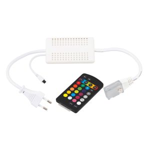 Plug e Controle para Fita de LED Gaya RGB14,4W 9362 Branco Bivolt